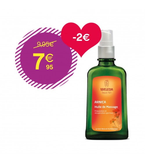 WELEDA Huile de massage au Calendula bio flacon 100ml